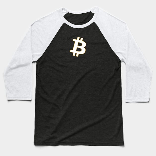 Bitcoin "B" Baseball T-Shirt by Granite State Spice Blends